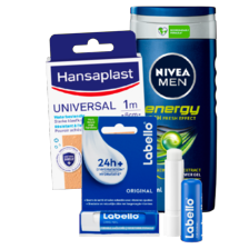 Alle Nivea, Labello of Hansaplast